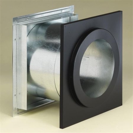 INTEGRA MILTEX M & G Duravent 5DT-WT 5 Inch  Dura Vent Duratech Wall Thimble  Galvanized Painted Black  Finishing Collar Needed  Not Included 70536